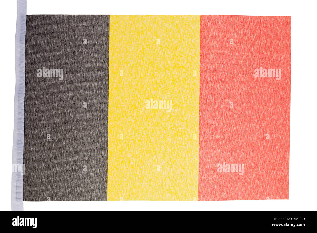 Belgische Flagge Stockfoto