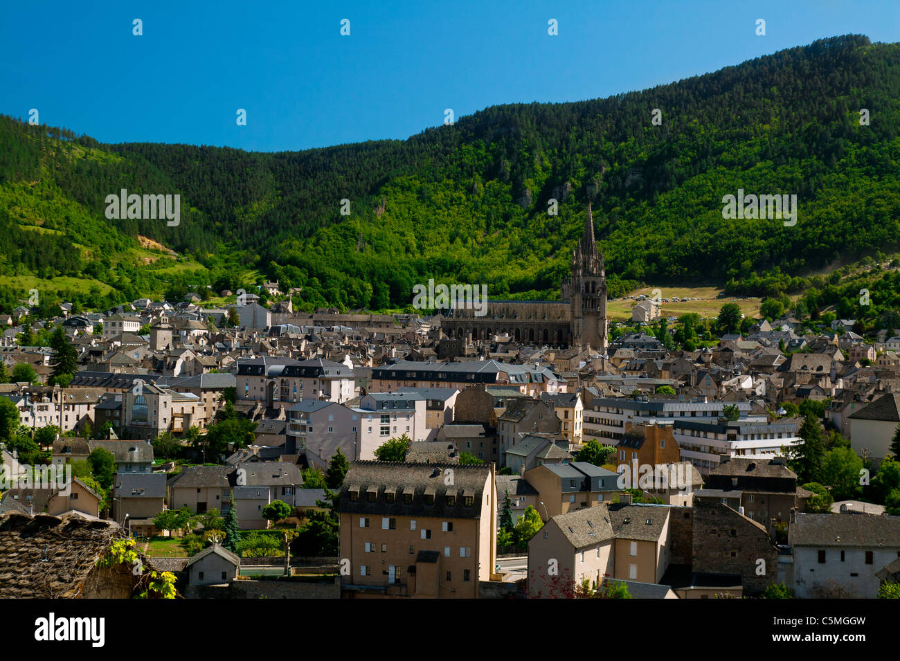 Mende, Lozere, Languedoc Roussillon, Frankreich Stockfoto
