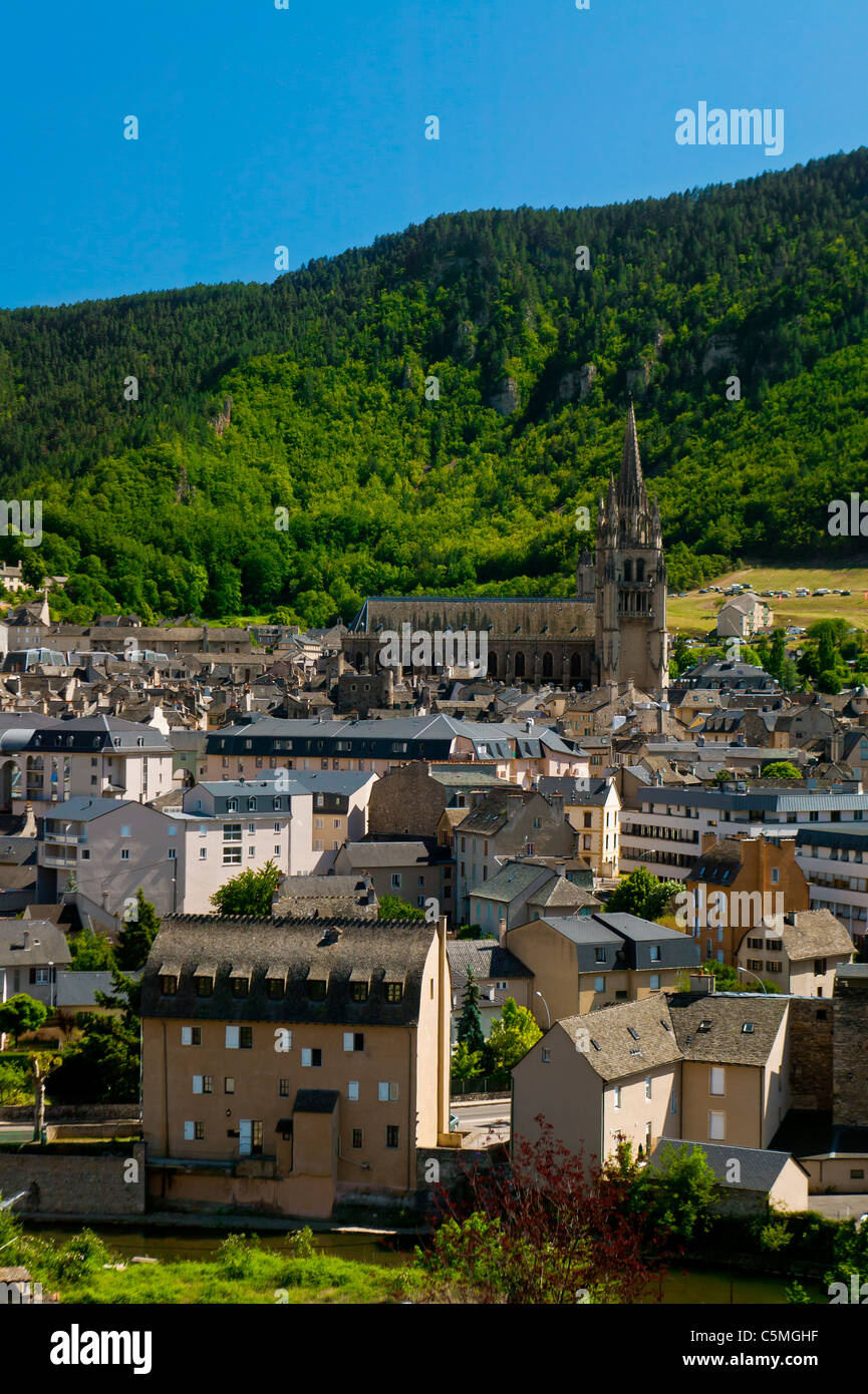 Mende, Lozere, Languedoc Roussillon, Frankreich Stockfoto