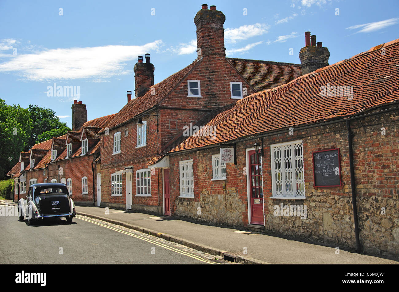 High Street, Beaulieu, Hampshire, England, Vereinigtes Königreich Stockfoto