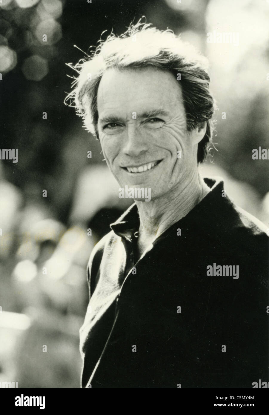 CLINT EASTWOOD US-TV- und Film-Schauspieler über 1975 Stockfoto