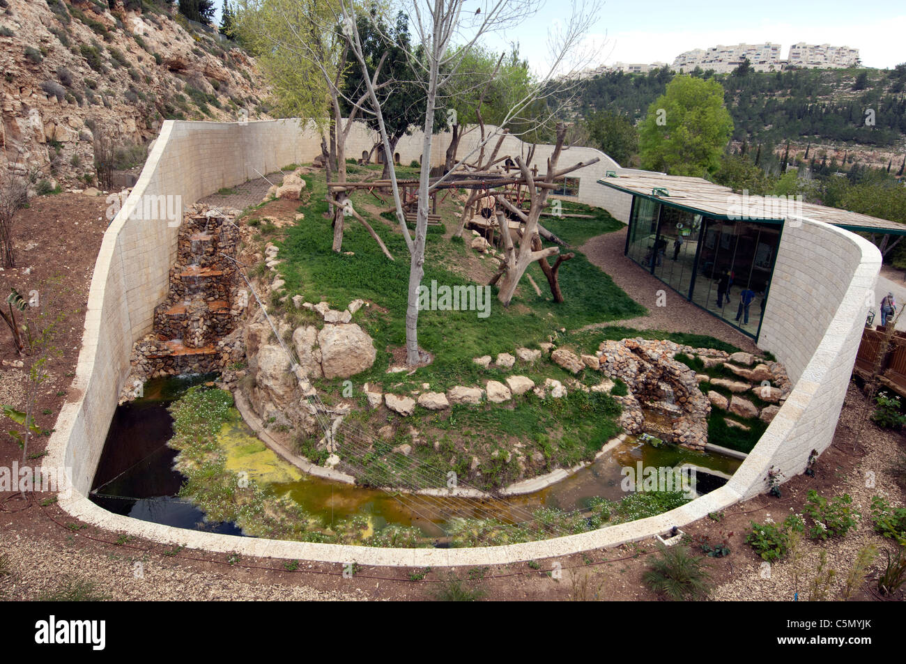 Jerusalem biblischen Zoo Stockfotografie Alamy