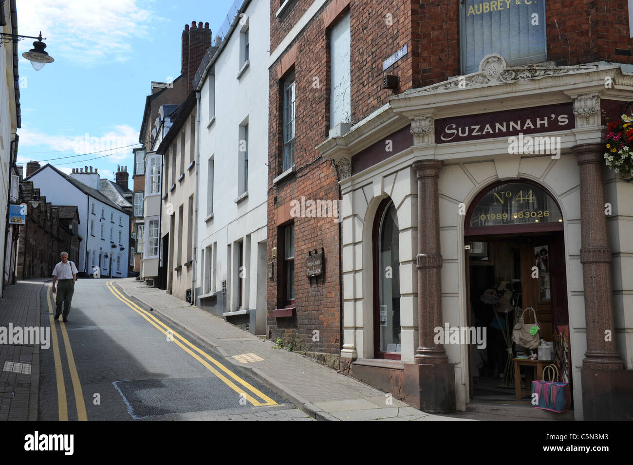 Ross-on-Wye Herefordshire Uk Stockfoto