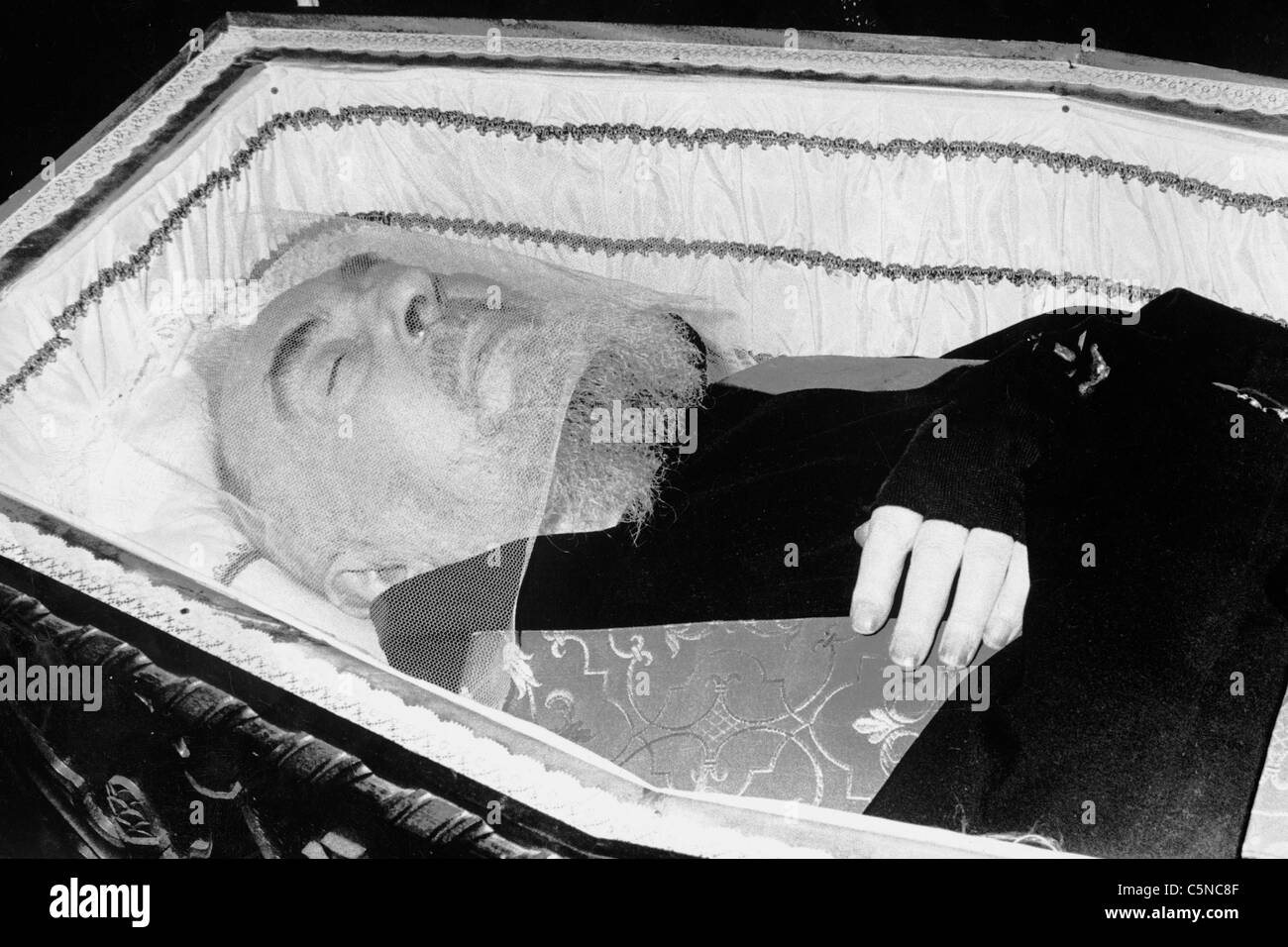 Pater pio Stockfoto