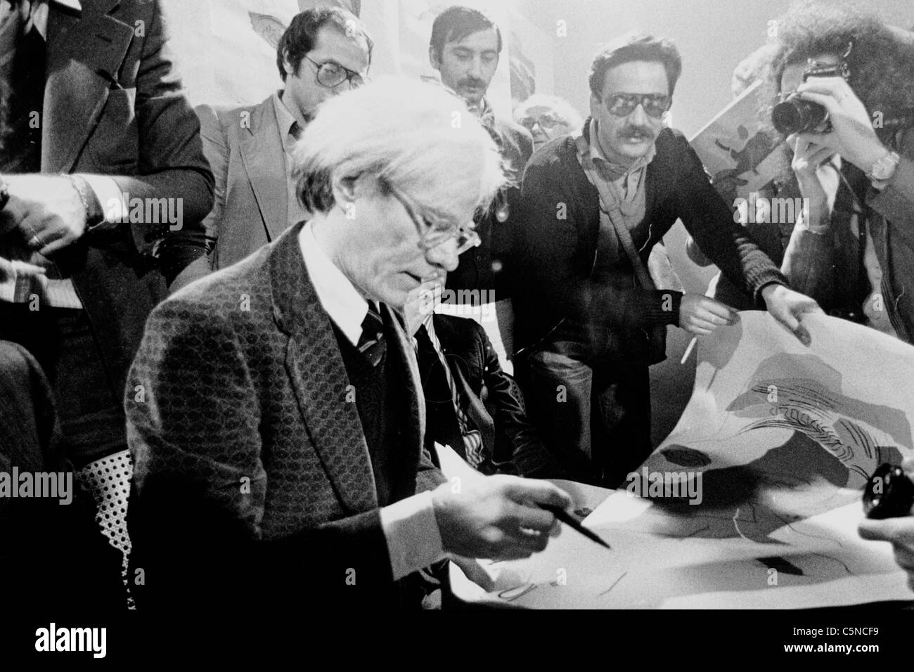 Andy Warhol, 1970 Stockfoto