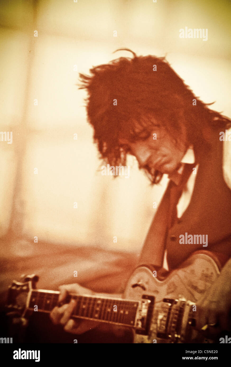 Rolling Stones, Ronnie Wood Stockfotografie Alamy