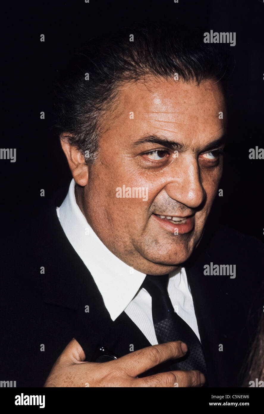 Federico Fellini Stockfoto