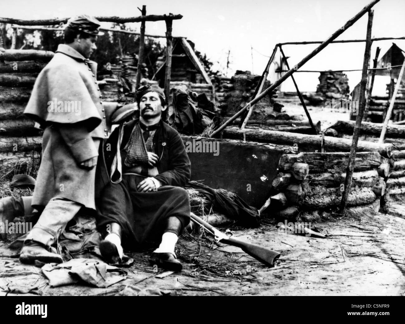 Der amerikanische Bürgerkrieg 1861-1865 Stockfoto