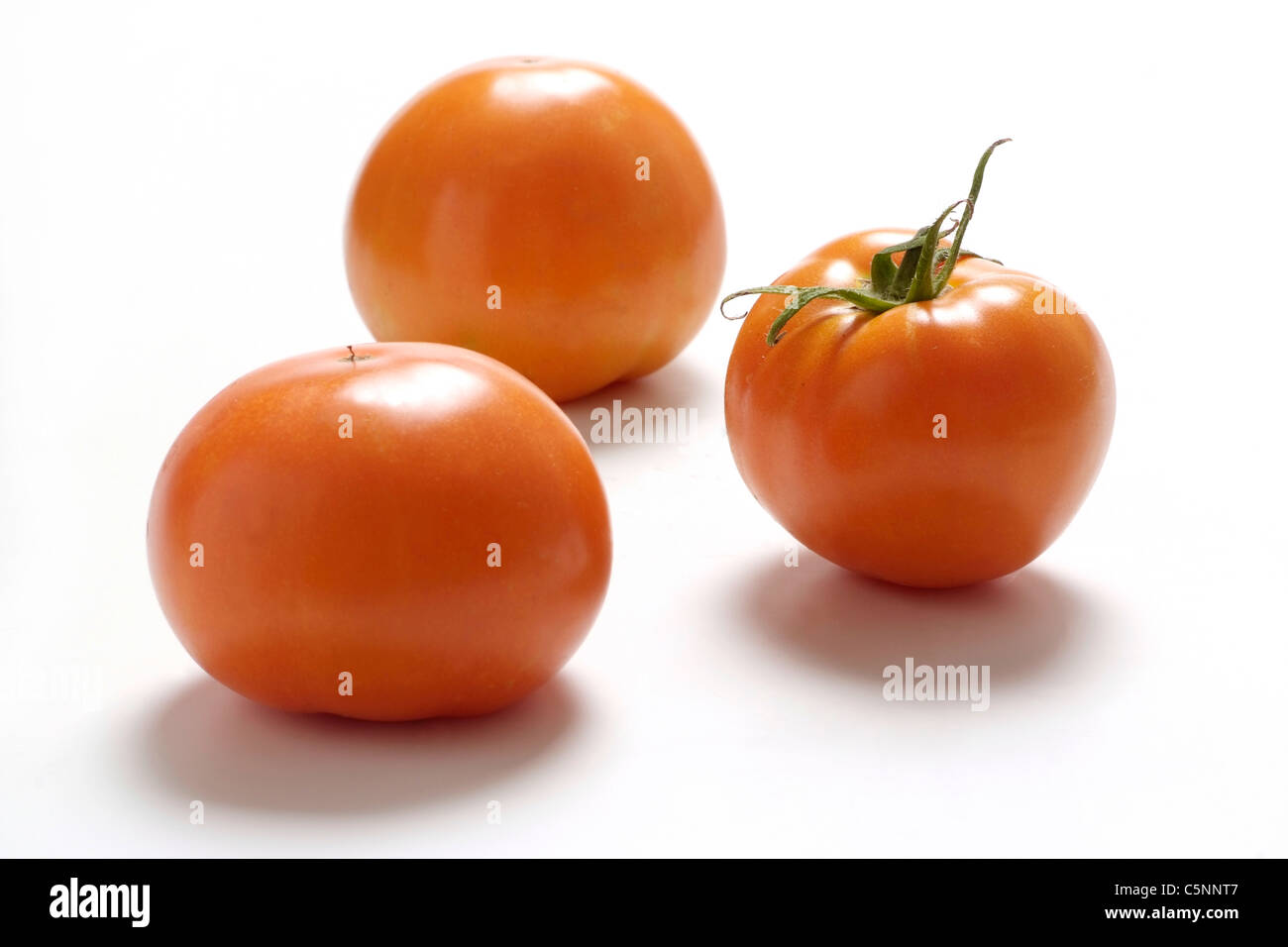 Tomatensorten: Carotina Stockfoto