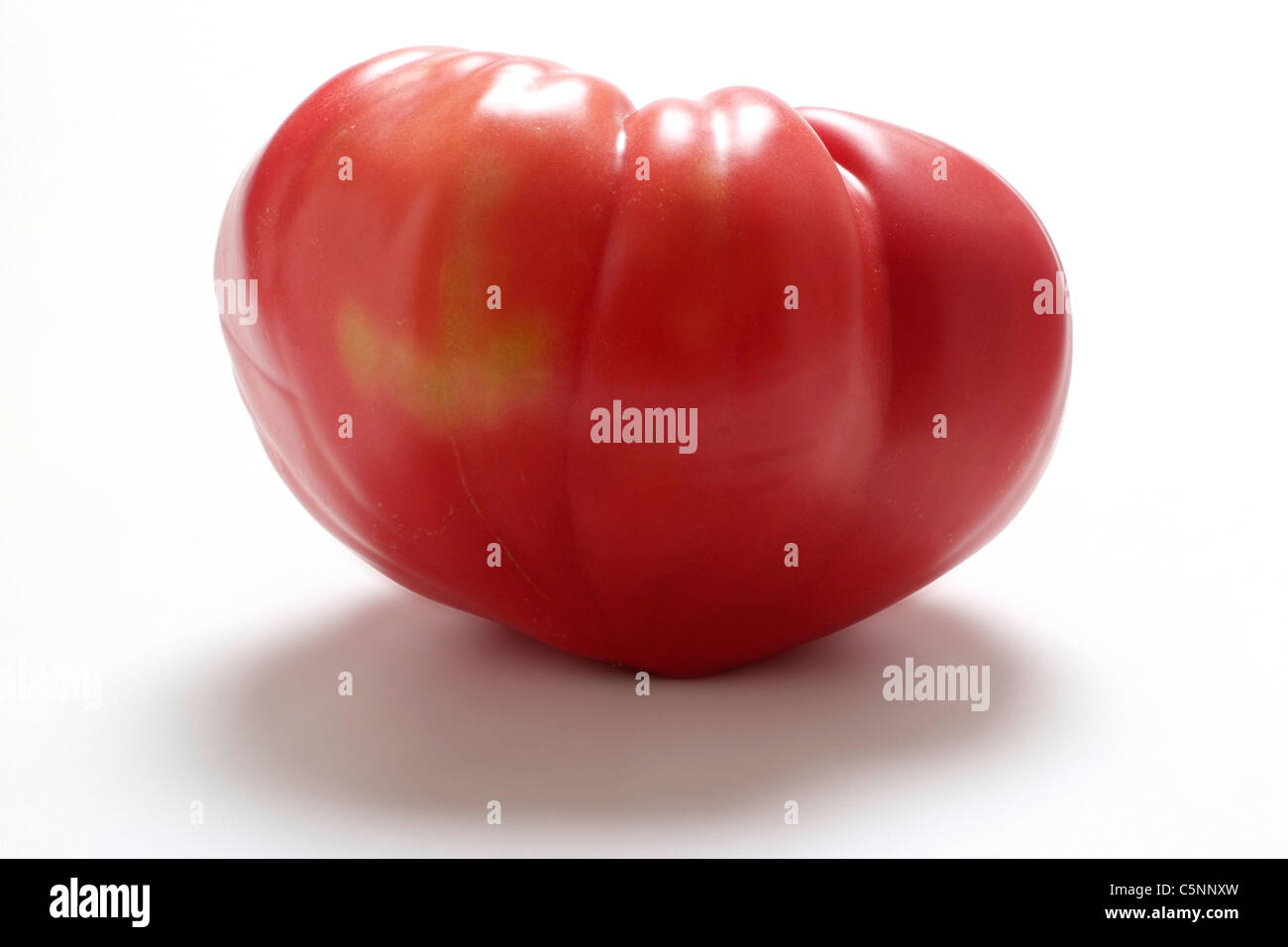 Tomatensorten: Herztomate Stockfoto
