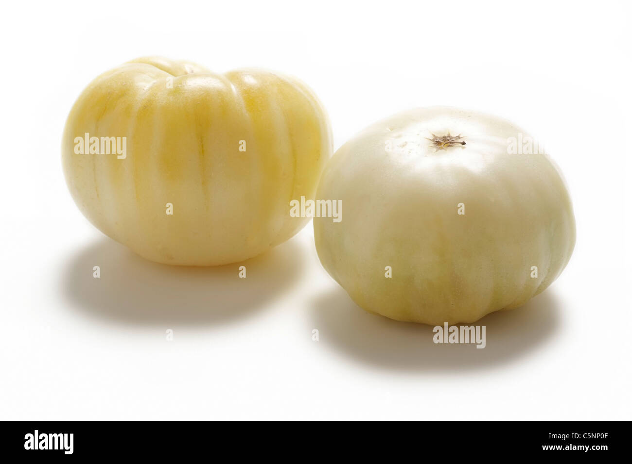 Tomatensorten: Milchperle Stockfoto