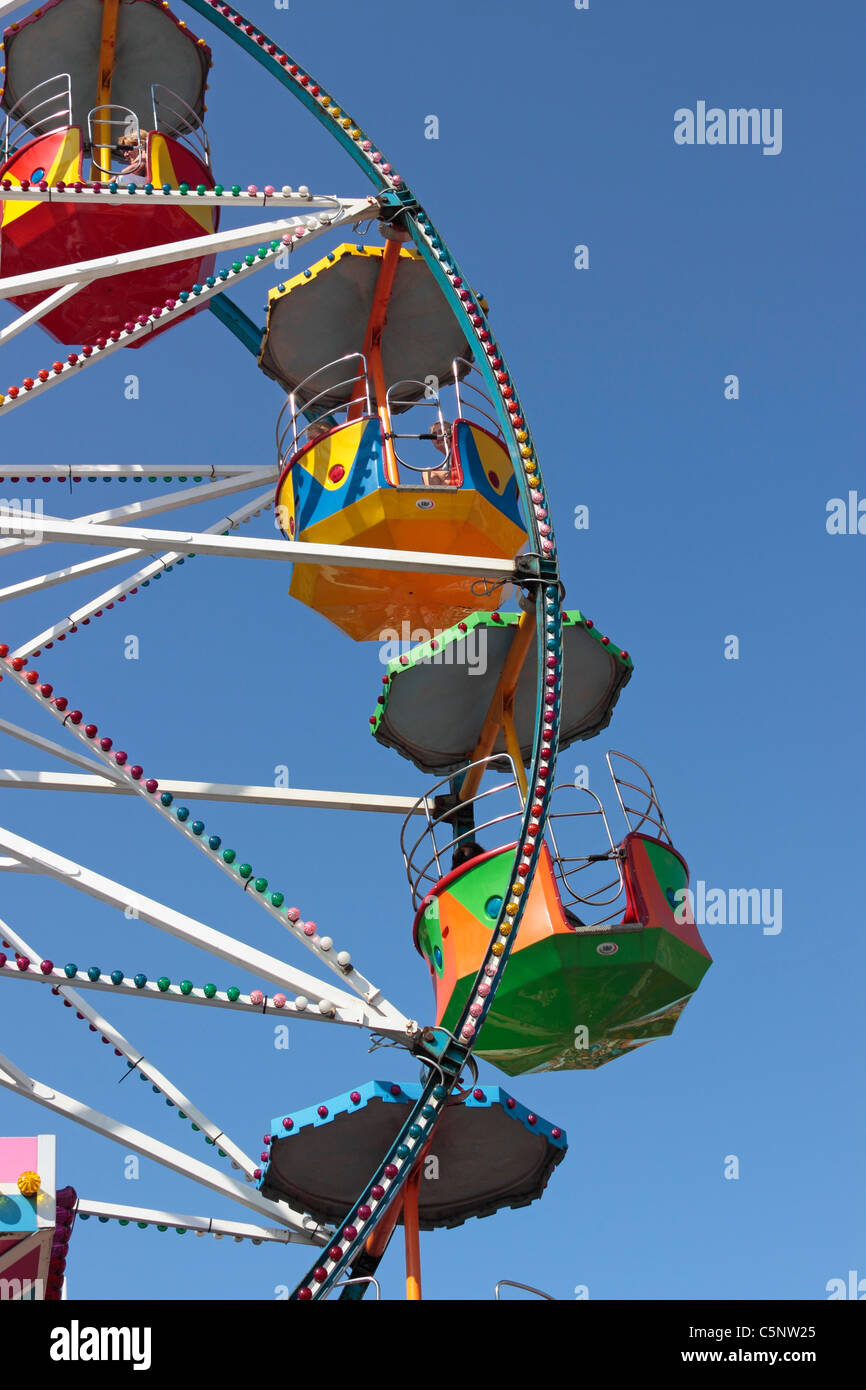 Ferriswheel Scarborough Stockfoto