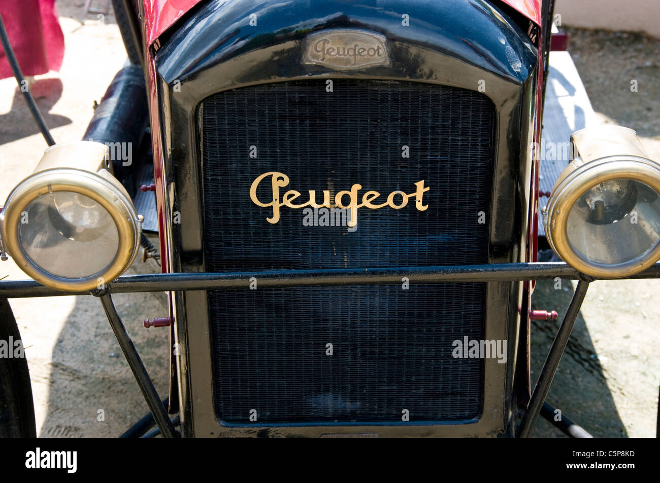 Peugeot Oldtimer. Stockfoto