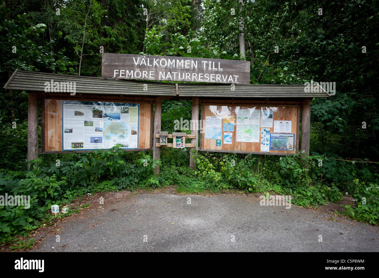 Karte der natürlichen Umgebung Stockfoto