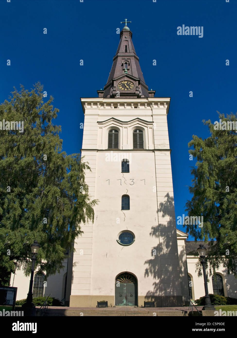 1730 einweihen, Kathedrale, Gemeinde Karlstad, Värmland Grafschaft, Schweden, Europa Stockfoto