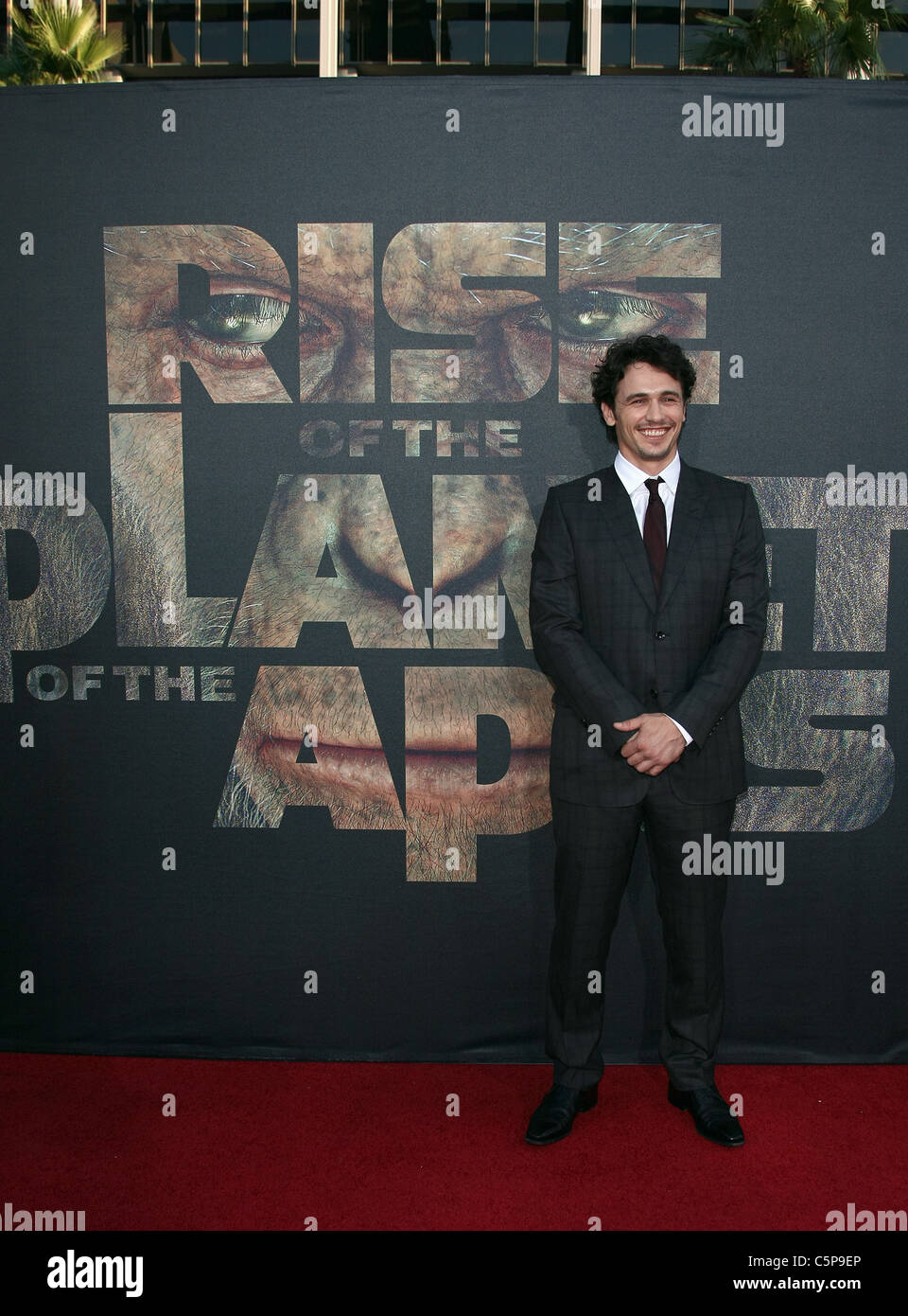 JAMES FRANCO RISE OF THE PLANET OF THE APES. LOS ANGELES PREMIERE HOLLYWOOD LOS ANGELES Kalifornien USA 28. Juli 2011 Stockfoto