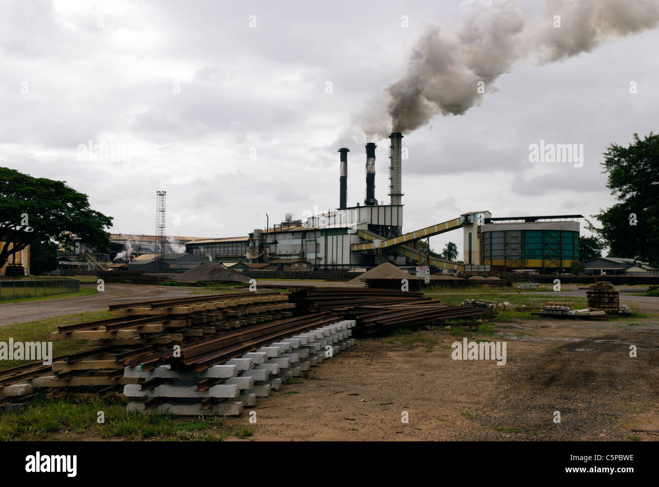 Victoria Sugar Mill, Ingham - Queensland, Australien Stockfoto
