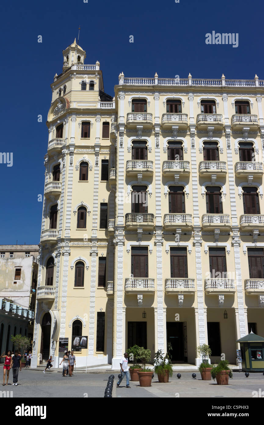 Gómez Villa befindet sich eine Camera Obscura auf dem Gebäudes auf dem Dach Terrasse, Plaza Vieja, Havanna, Kuba Stockfoto