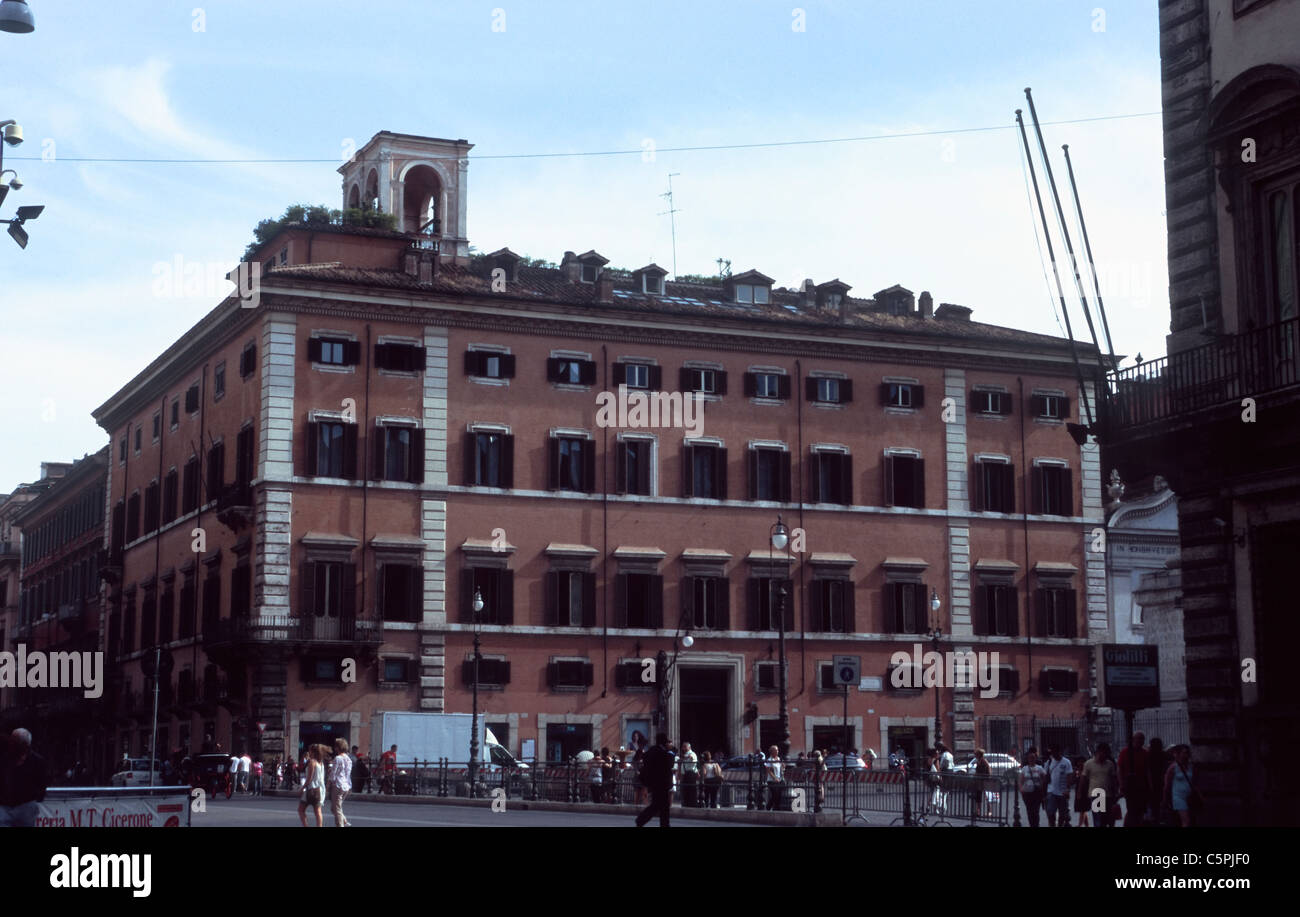 Palazzo del Bufalo, Rom [...] Stockfoto