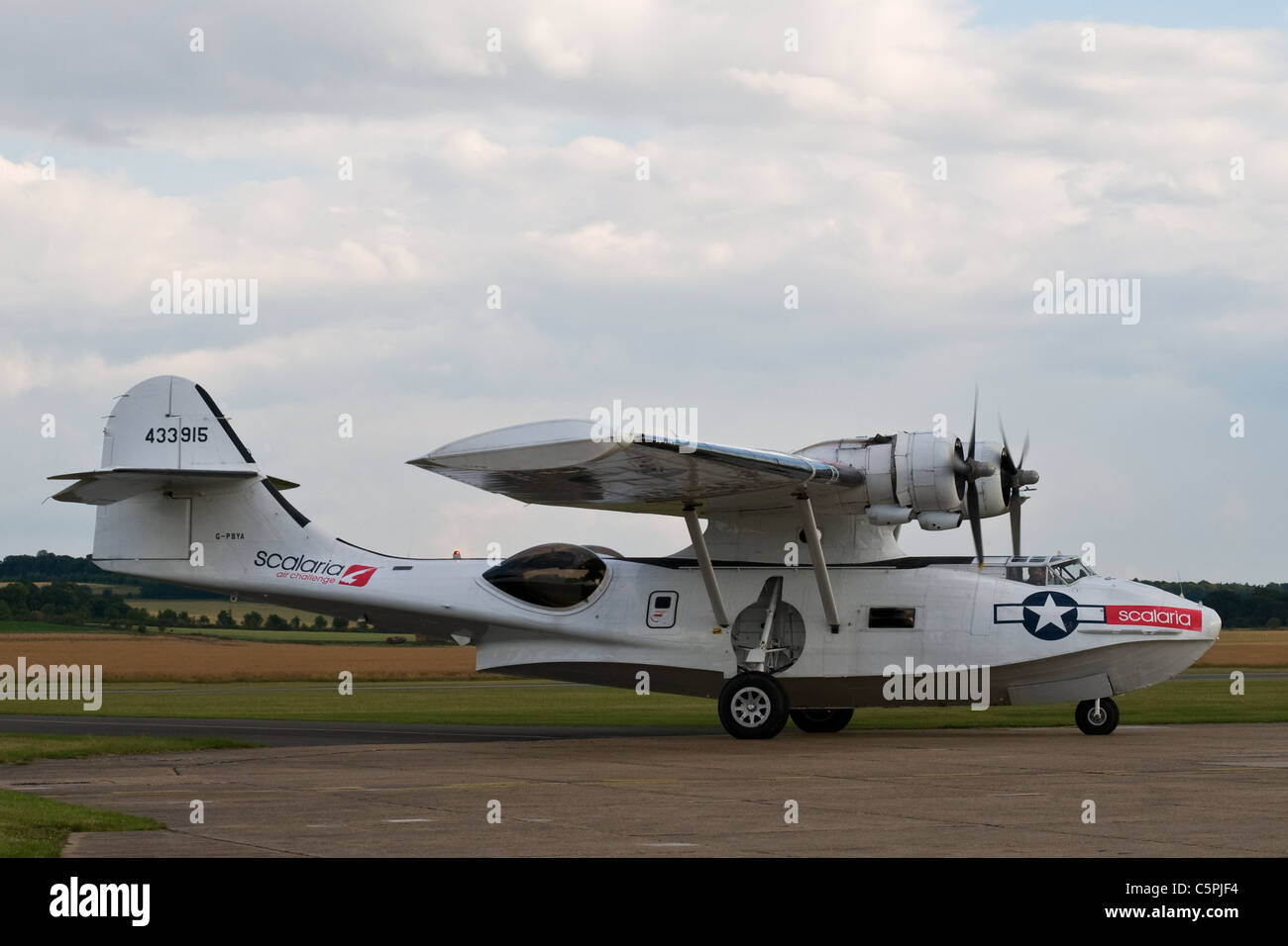 Kanadische Flugzeuge Vickers Canso Wasserflugzeug Stockfoto