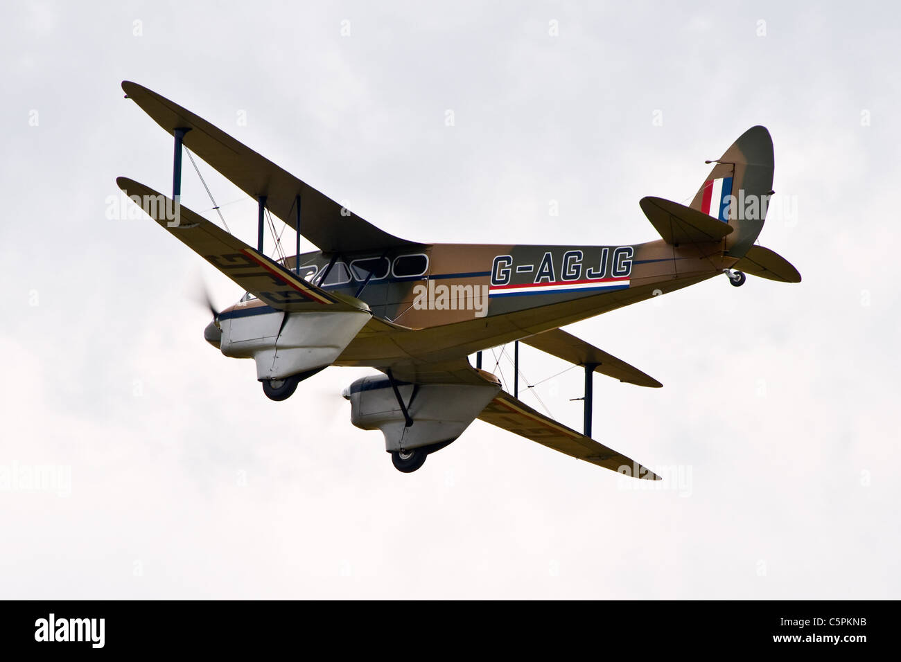 Vintage De Havilland Dragon Rapide, DH89a Stockfoto