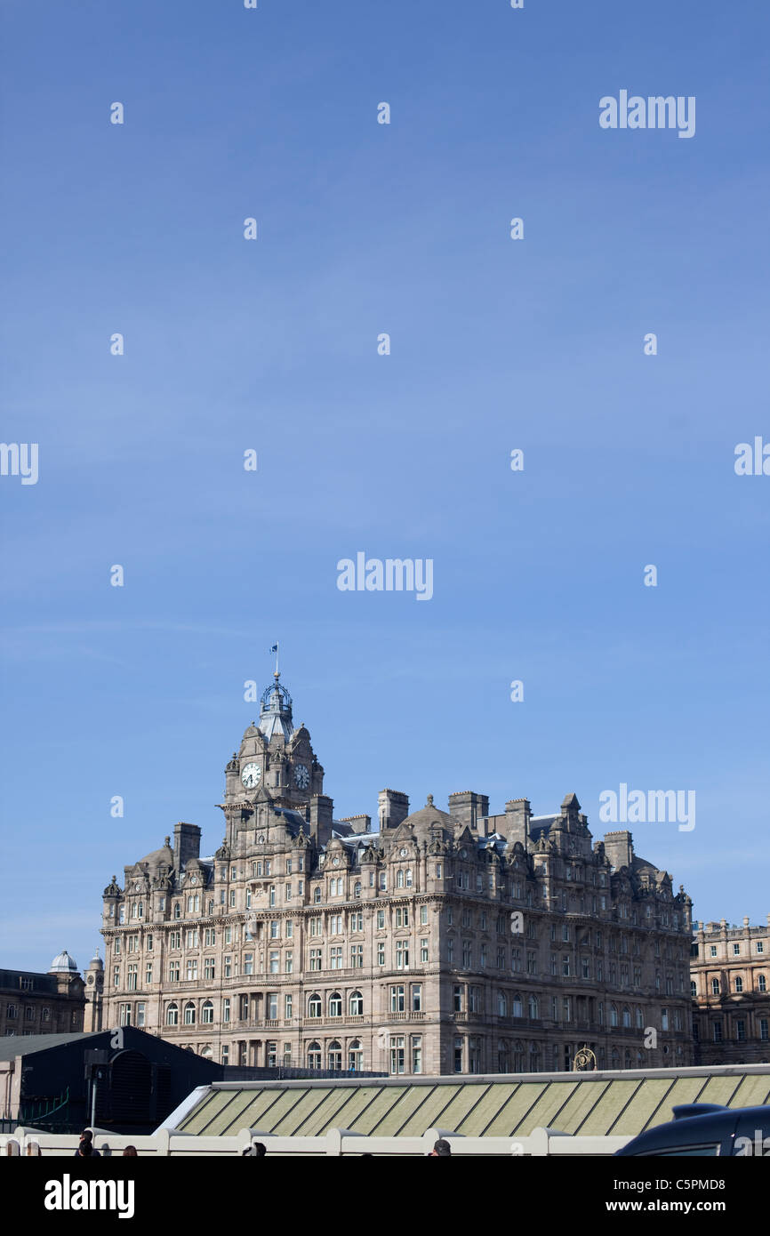 Das Balmoral Hotel, Princes Street, Edinburgh, Schottland Stockfoto