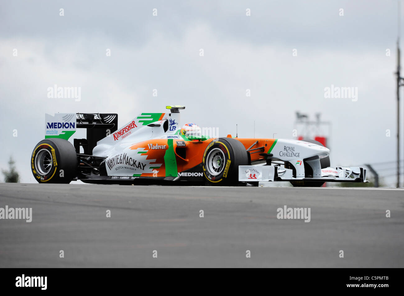 Paul Di Resta (SCO), Force India während des deutschen Formel 1 Grand Prix am Nürburgring Stockfoto