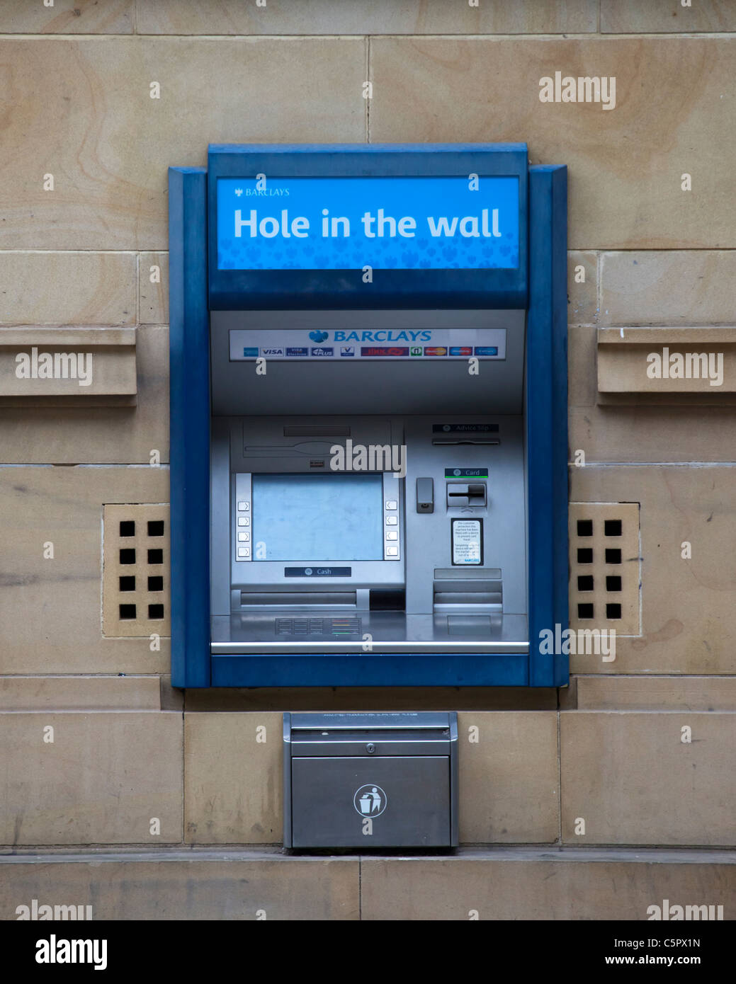 Barclays Bank ATM Stockfoto