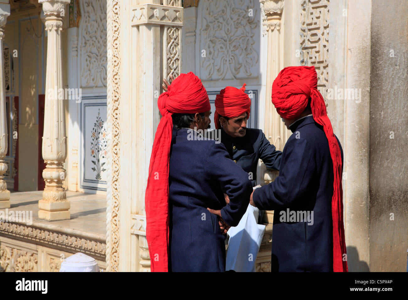 Stadtschloss (18. Jahrhundert), Jaipur, Indien Stockfoto