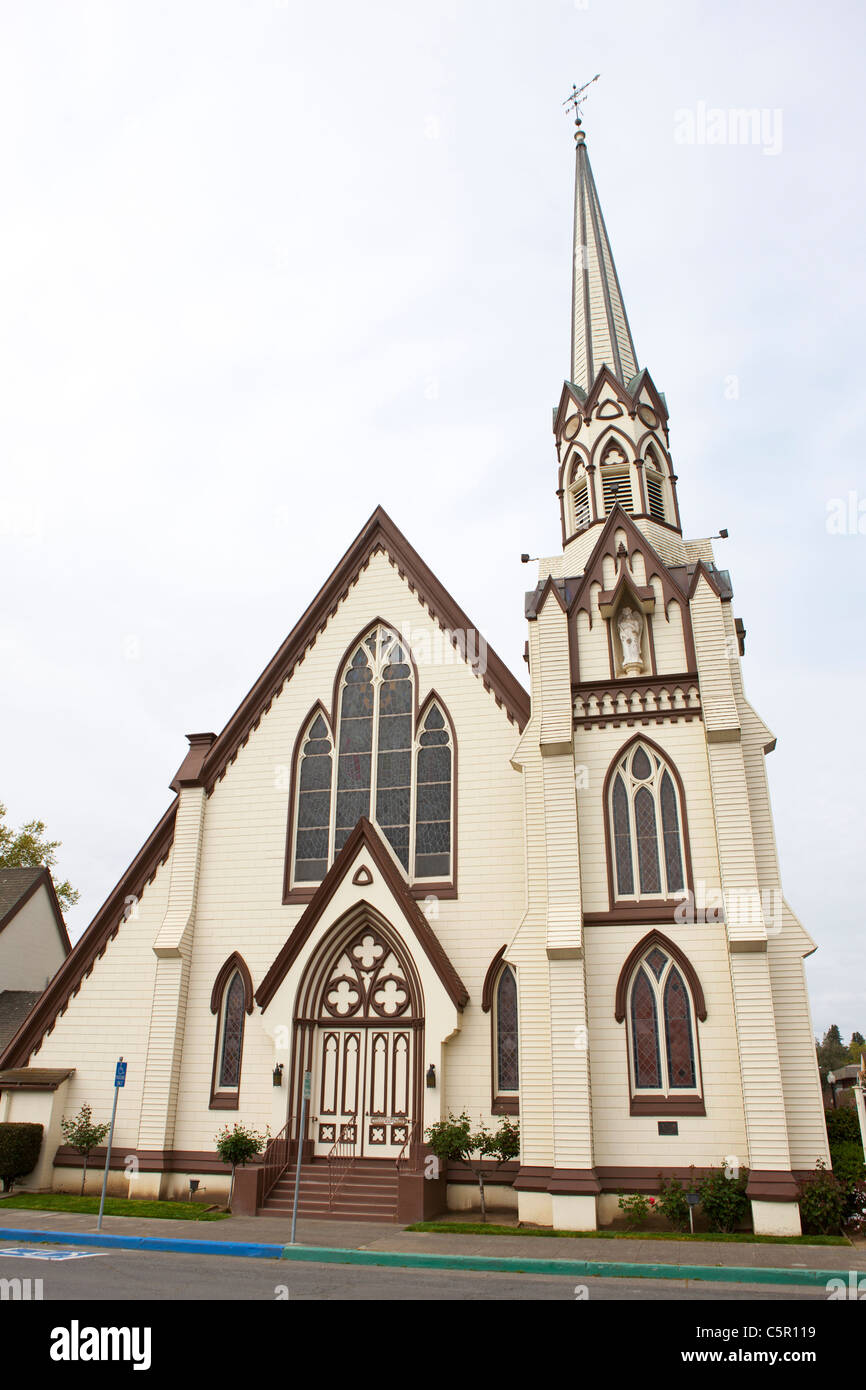 First Presbyterian Church, Napa, Kalifornien, Vereinigte Staaten von Amerika Stockfoto