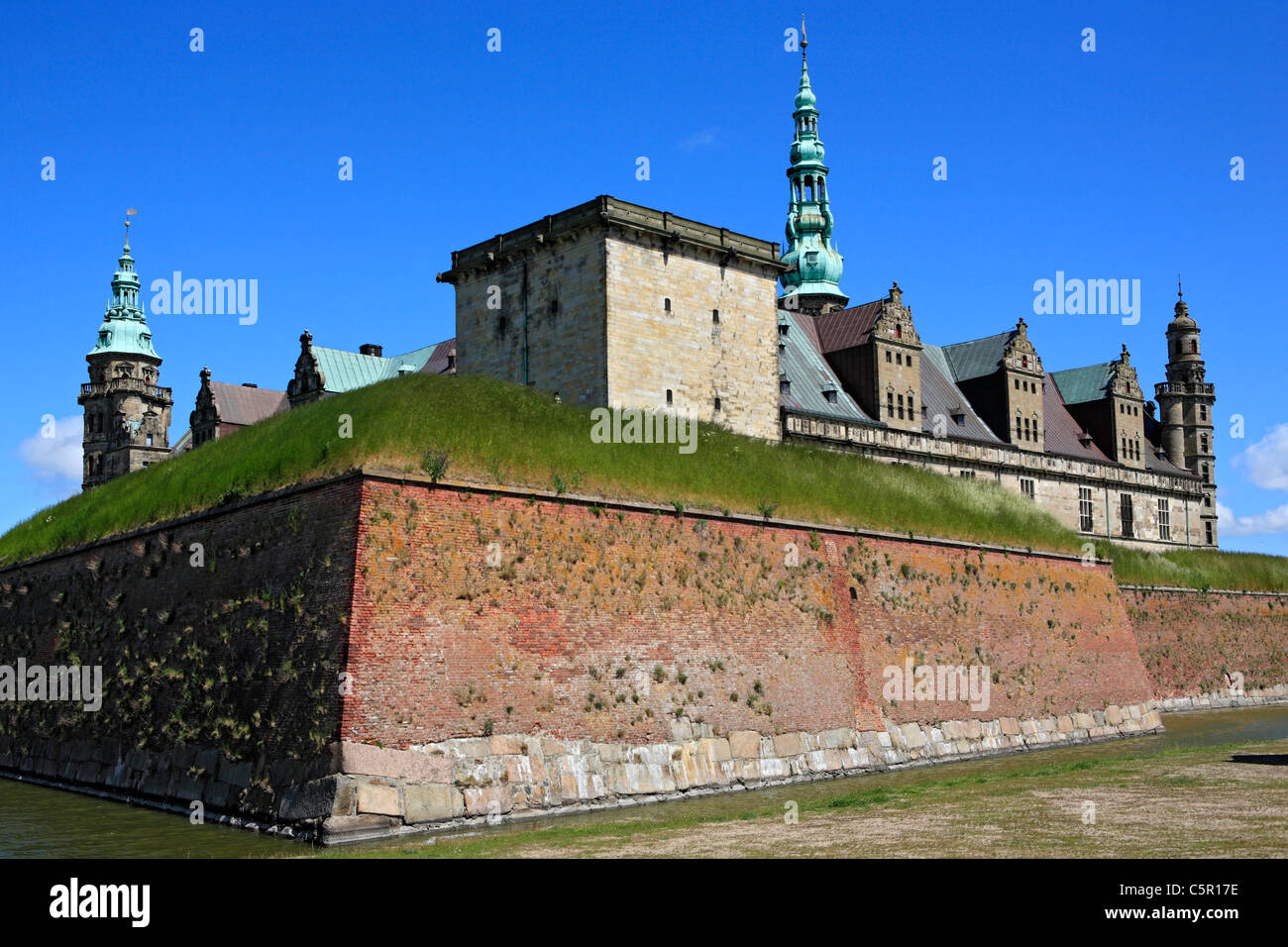Schloss Kronborg (Weiler Elsinore Schloß), 1574-1585, Helsingor, Seeland, Dänemark Stockfoto