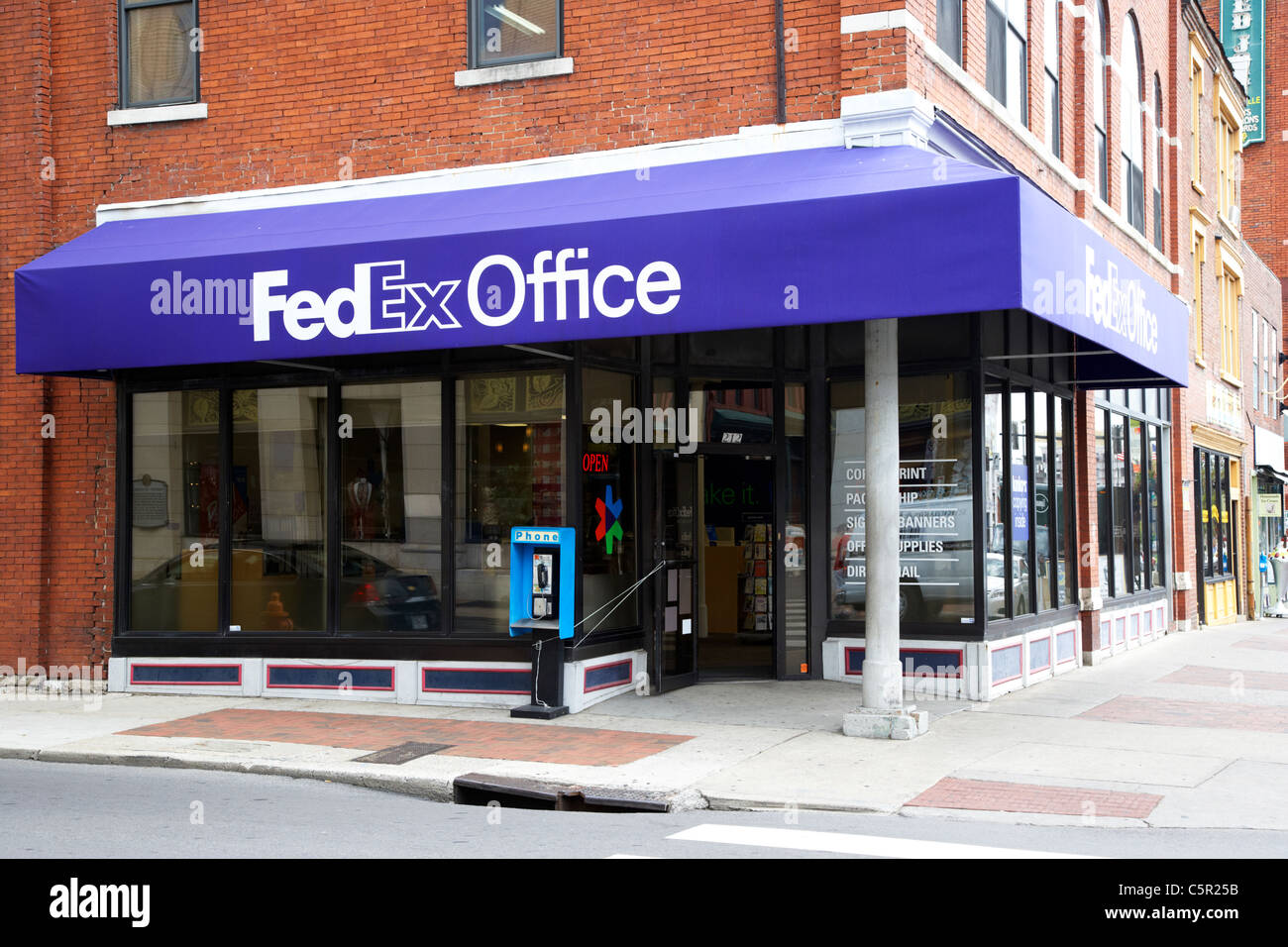 FedEx express Bundesamt Innenstadt von Nashville Tennessee USA Stockfoto