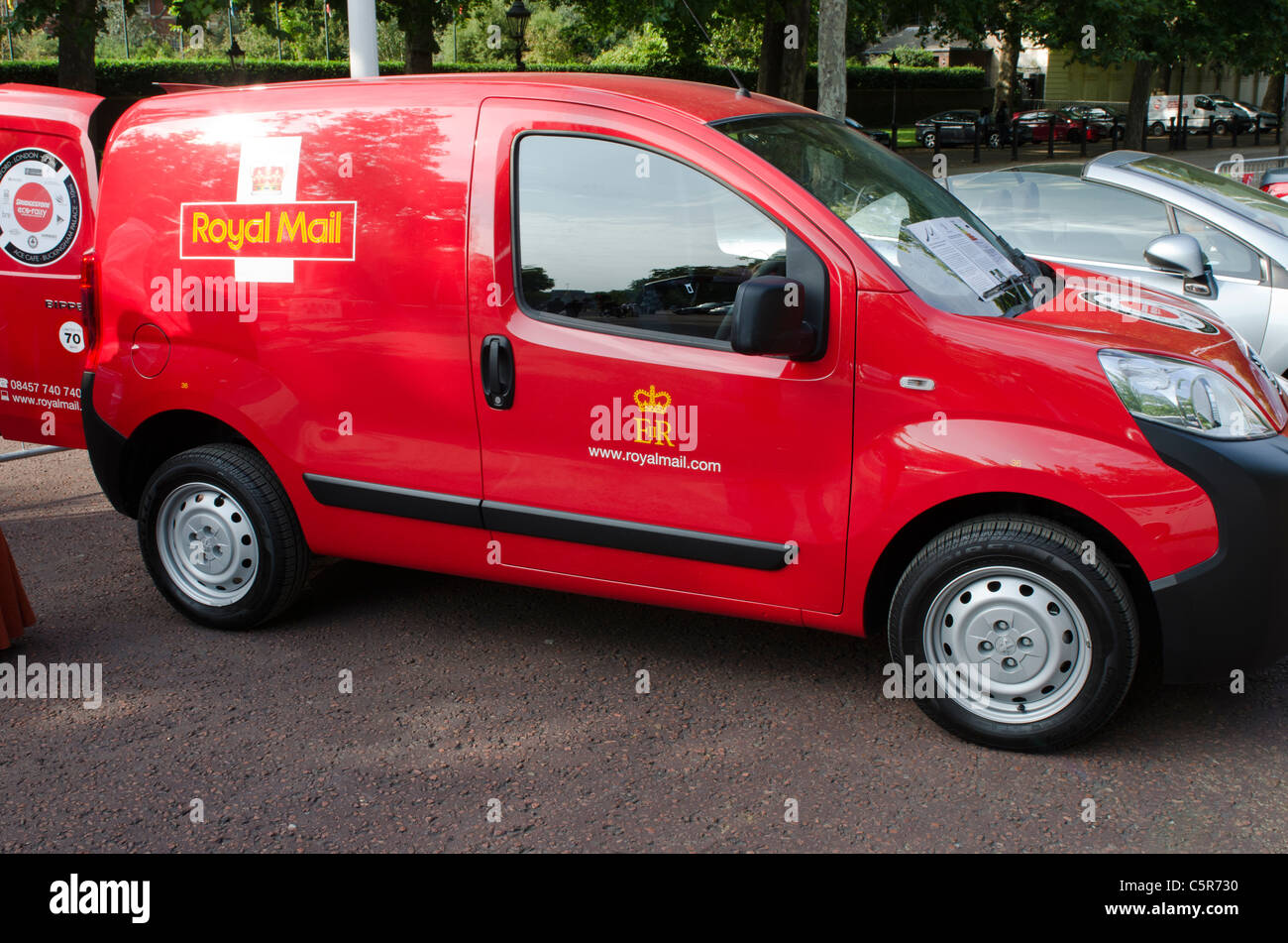 Royal Mail elektrische post van Bridgestone ÖkoRallye in The Mall