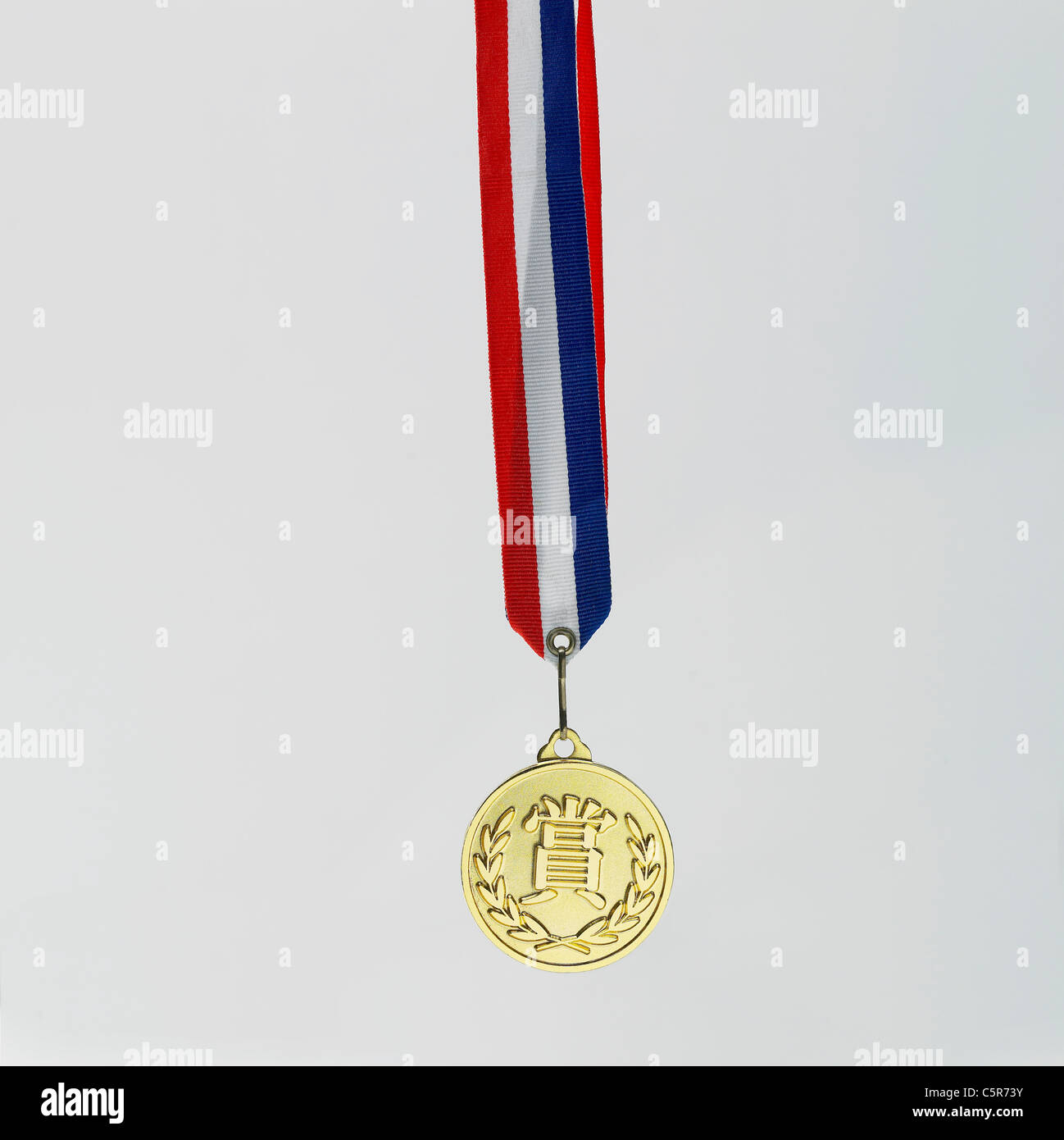 Eine Medaille Stockfoto