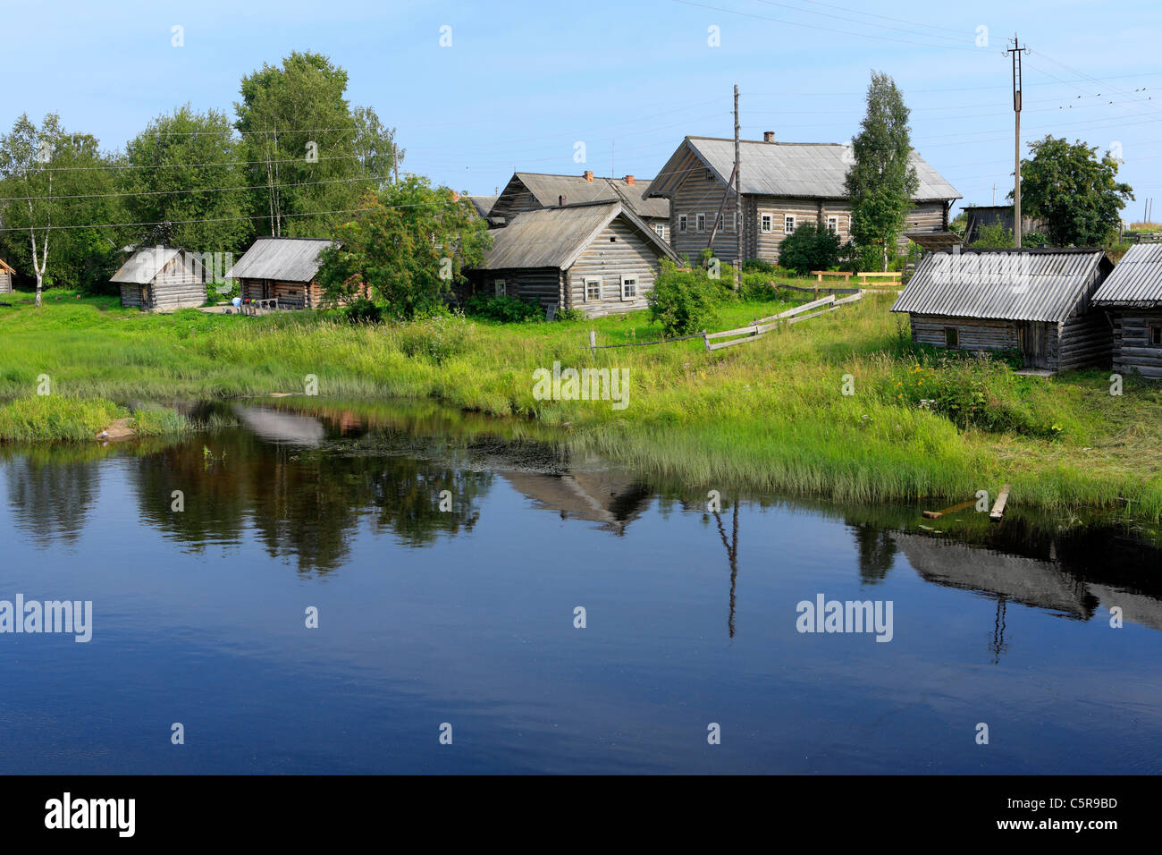 Oshevensk, Region Archangelsk (Archangelsk), Russland Stockfoto