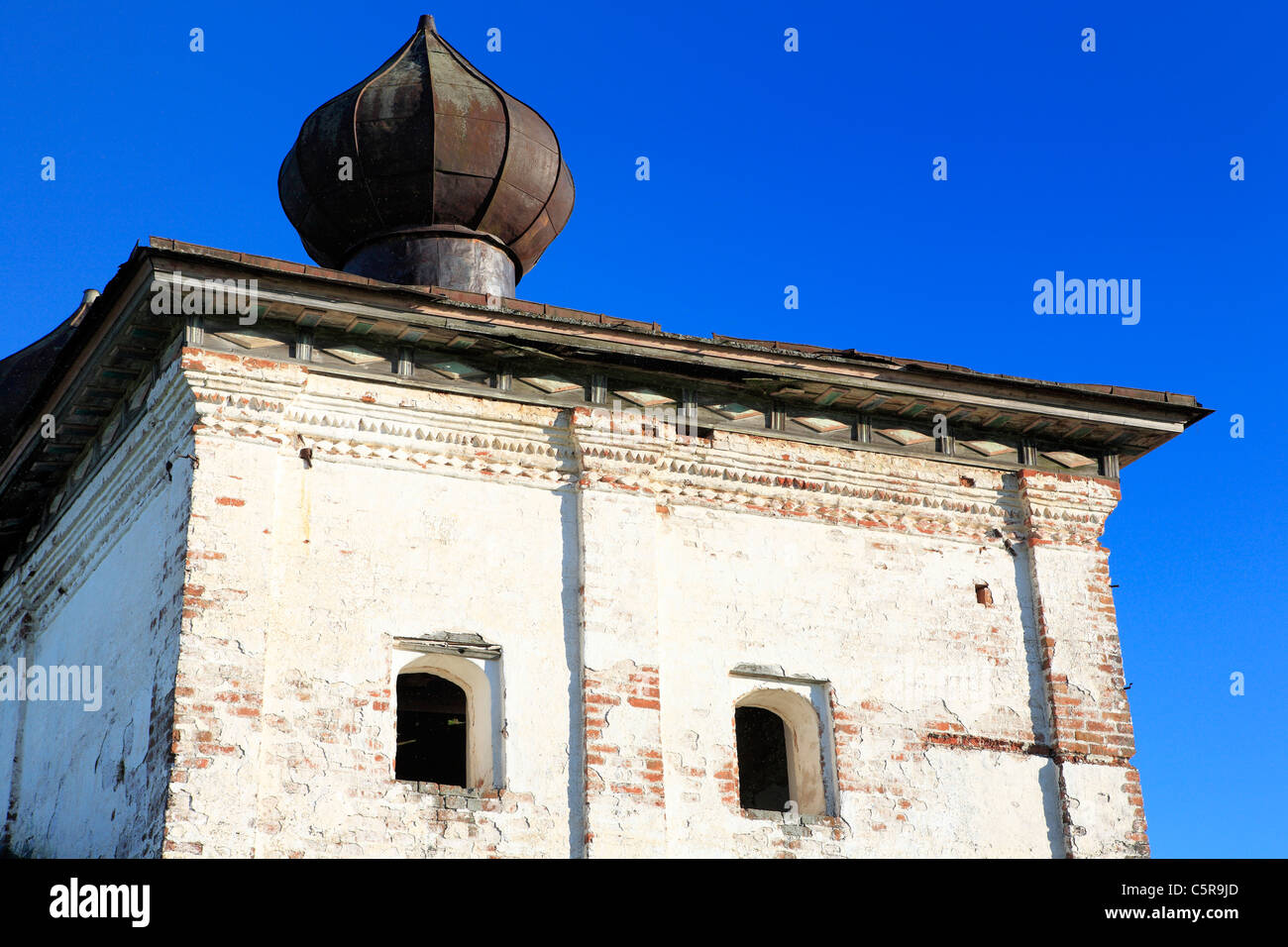 Kirche, Tikhmanga, Archangelsk (Archangelsk) Region, Russland Stockfoto