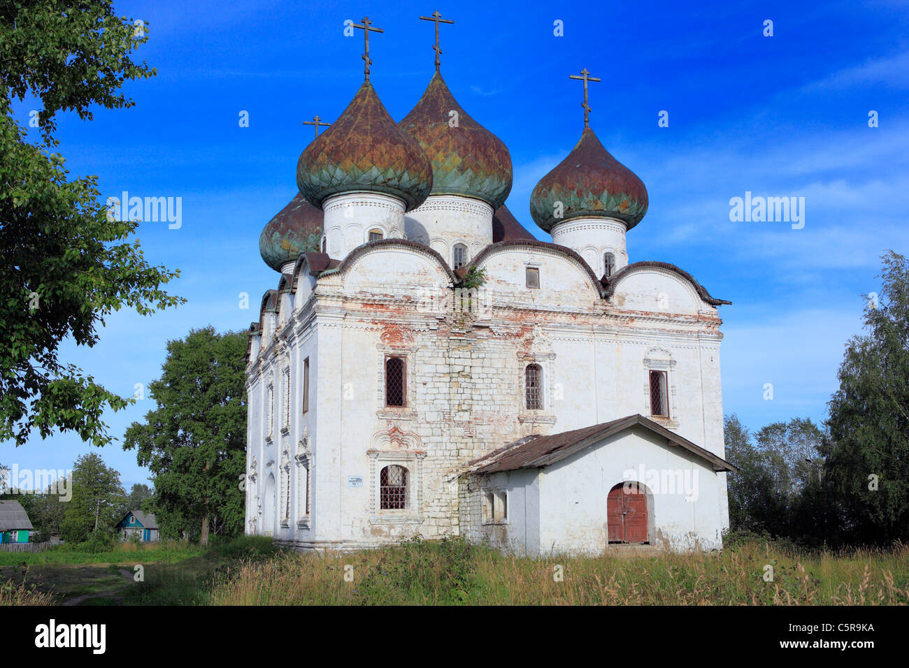 Kirche, Kargopol, Archangelsk (Archangelsk) Region, Russland Stockfoto