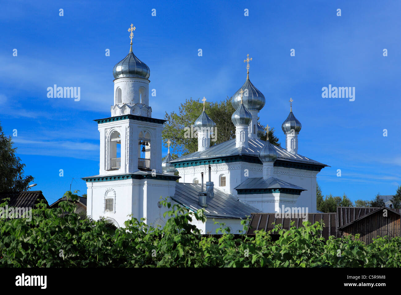 Kirche, Kargopol, Archangelsk (Archangelsk) Region, Russland Stockfoto