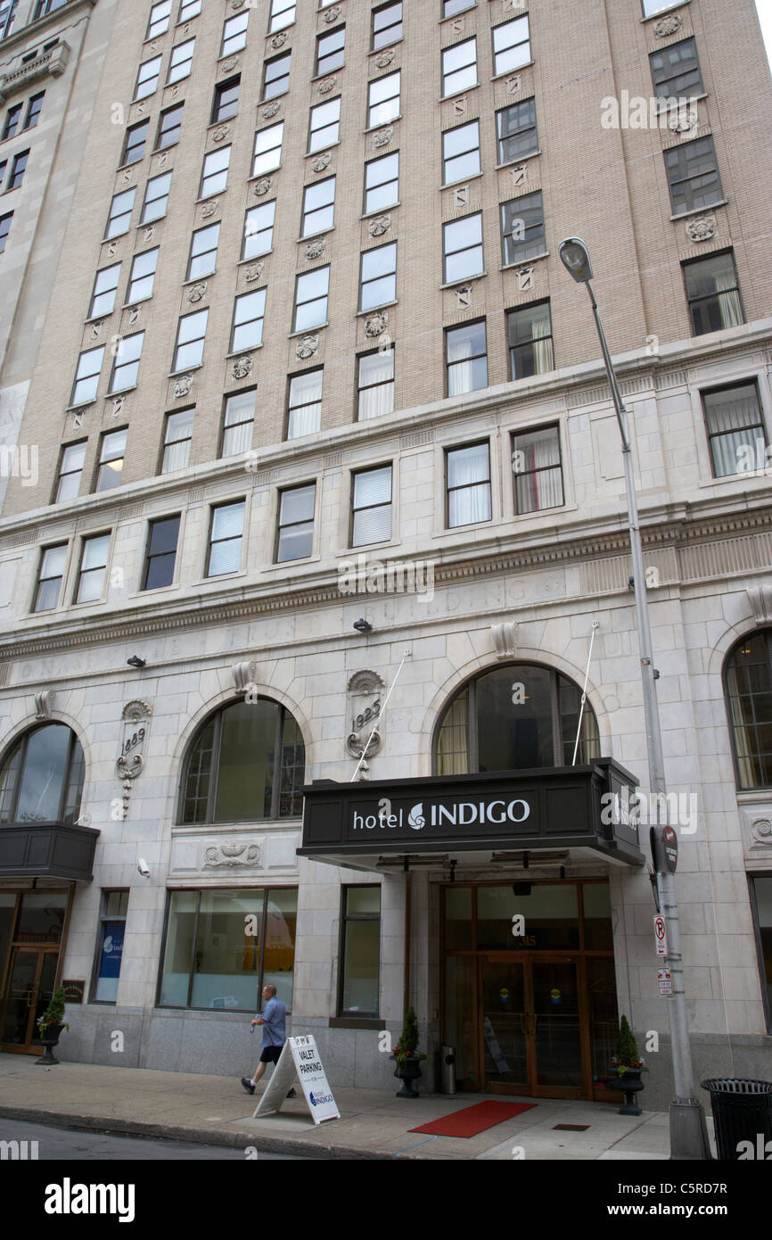 Hotel indigo in der ehemaligen Nashville Vertrauensbildung Nashville Tennessee USA Stockfoto