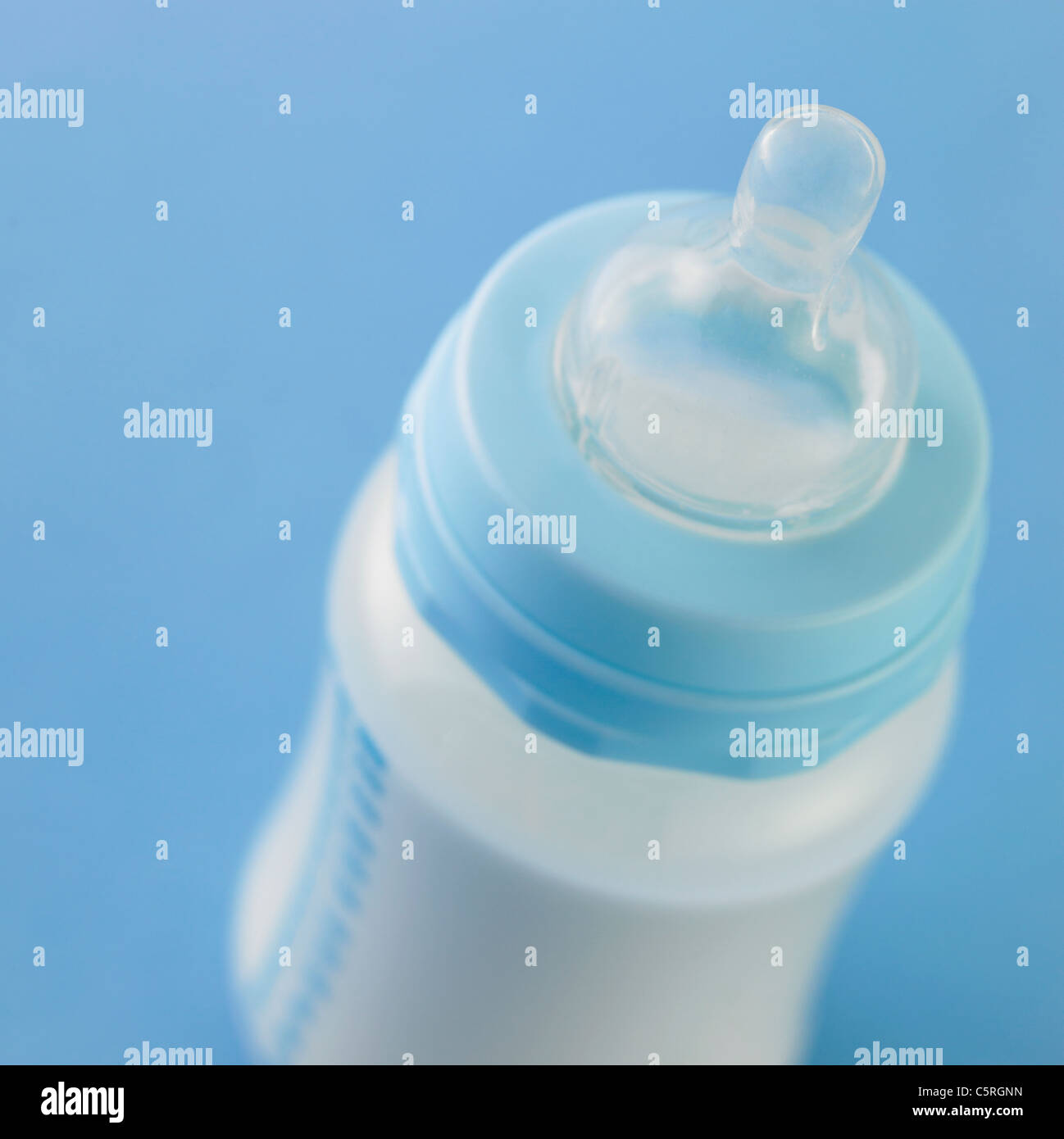Eine Baby-Flasche Stockfoto