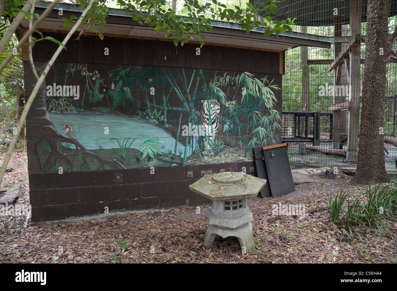 Santa Fe College Unterricht Zoo Gainesville Florida. Stockfoto