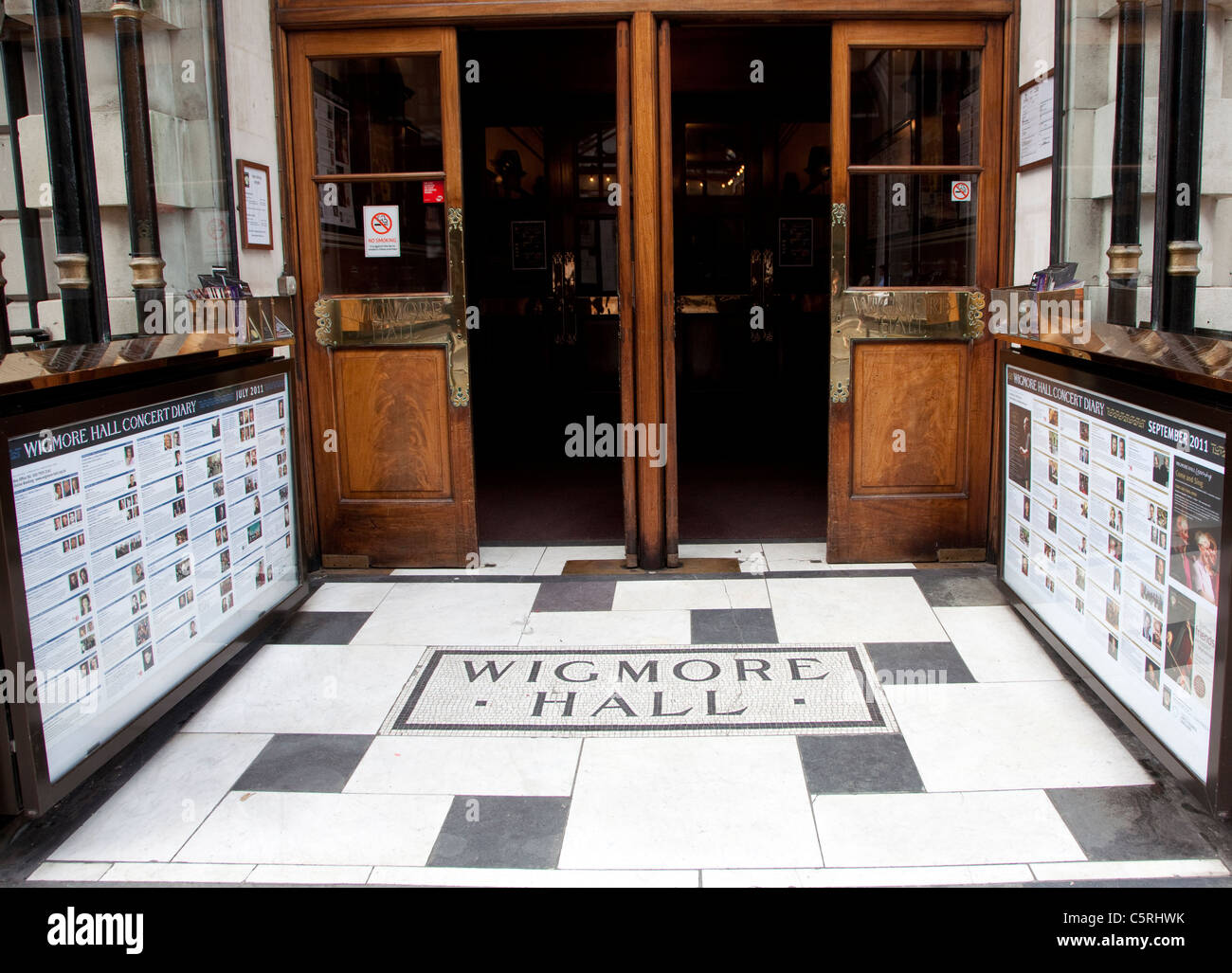 Wigmore Hall, Wigmore Street, London Stockfoto