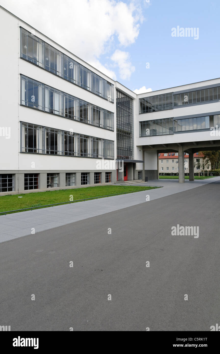 Bauhaus, Dessau, Sachsen-Anhalt, Deutschland, Europa Stockfoto