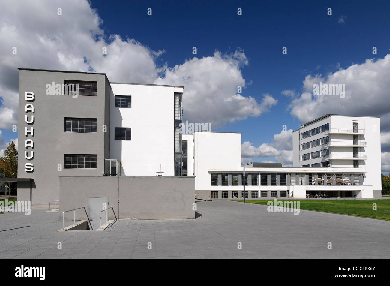 Bauhaus, Dessau, Sachsen-Anhalt, Deutschland, Europa Stockfoto