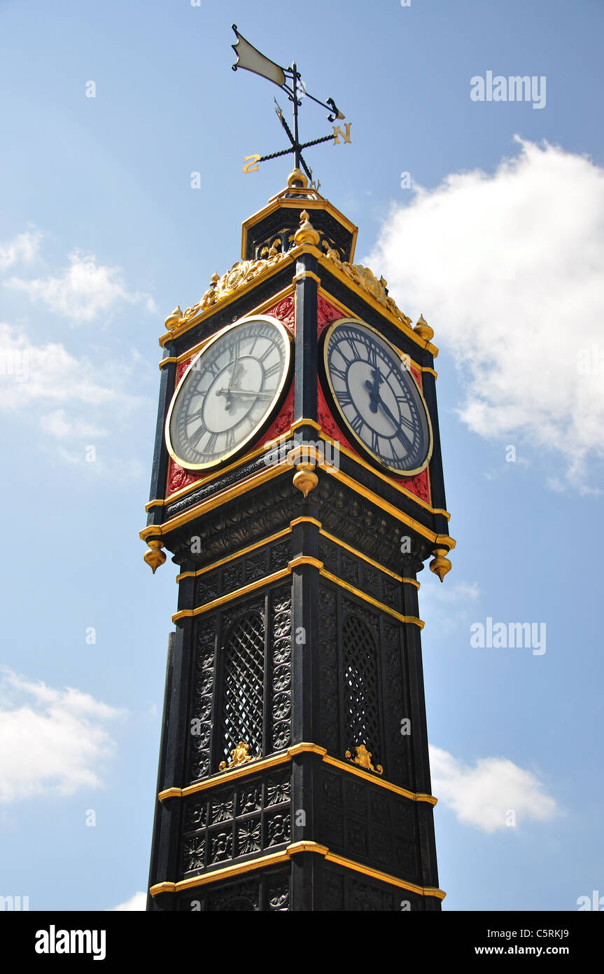 Wenig Ben Clock Tower, Victoria Street, Victoria, Westminster, London, England, Vereinigtes Königreich Stockfoto