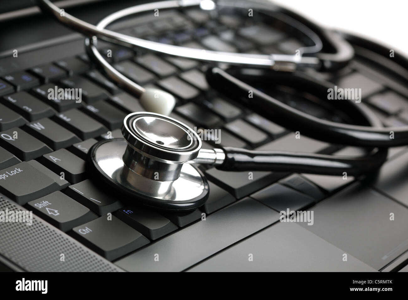 Online-medizinische Versorgung Stockfoto