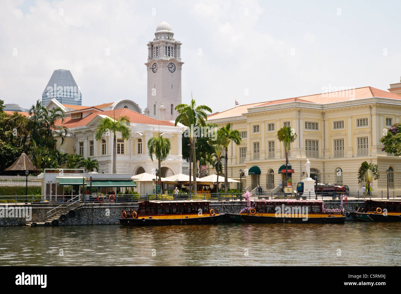 Museum für asiatische Zivilisation am Singapore River, Singapur, Südostasien, Asien Stockfoto