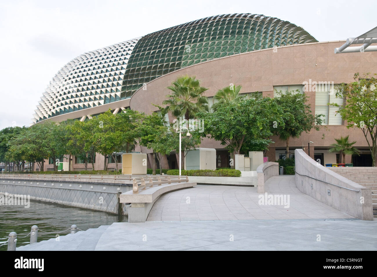 Esplanade Concert Hall, ein Zentrum für darstellende Kunst am Marina Bay, Singapur, Südostasien, Asien Stockfoto