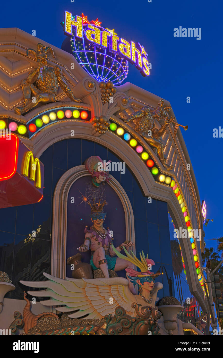 Harrahs Casino Las Vegas, Nevada, USA Stockfoto