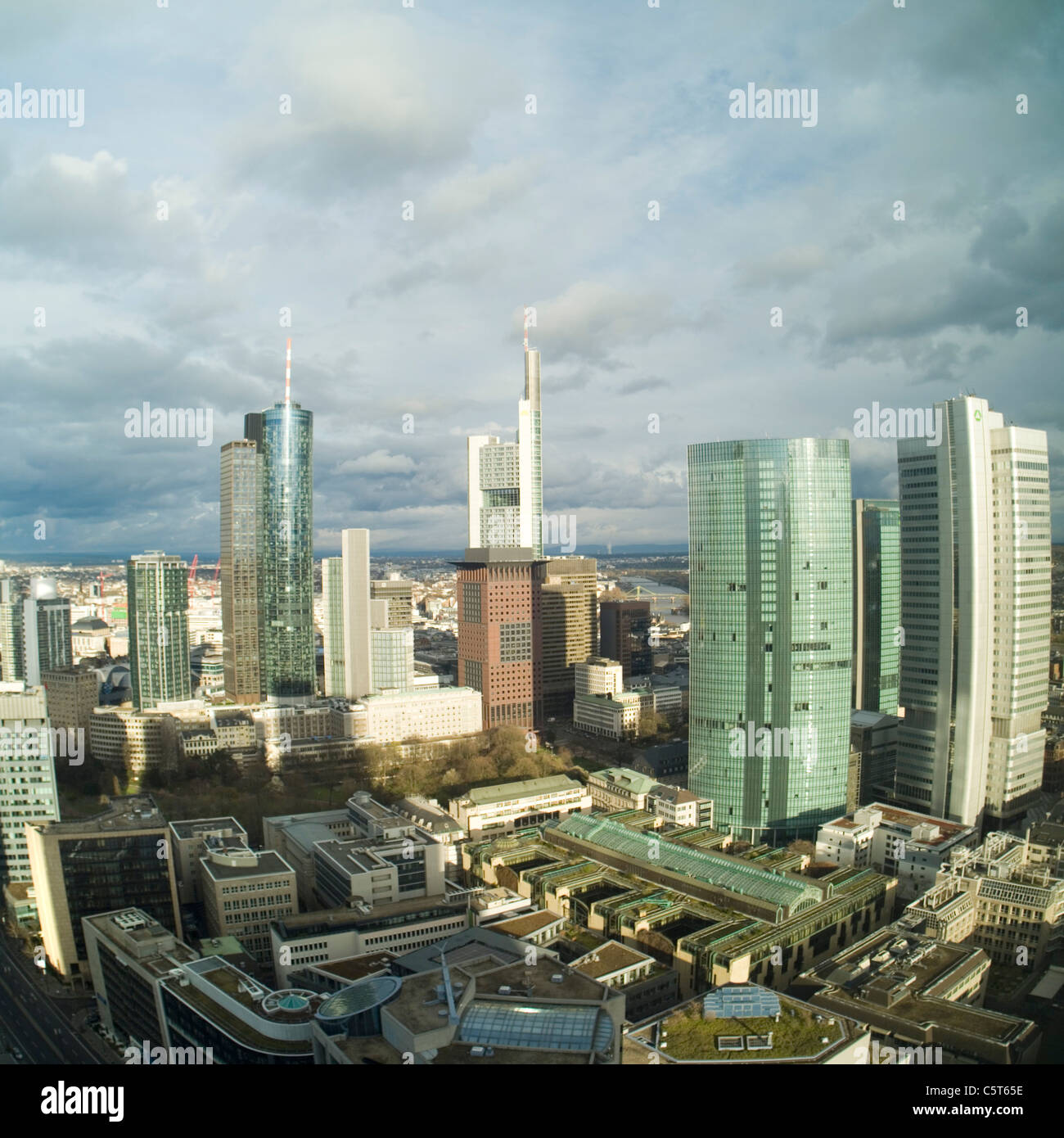 Deutschland, Frankfurt am Main, Skyline der Stadt Stockfoto